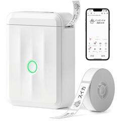 ♥️新品未使用♥️ラベルライター Bluetooth接続多機能ラ...