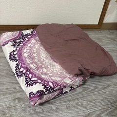 受渡決まりました！IKEAキングベット敷きカバー&キングサイズ掛...