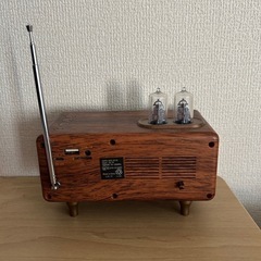 【新品未使用品】FM付きレトロスピーカーの画像
