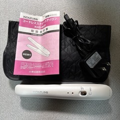 ｺｲｽﾞﾐヘアアイロンの画像