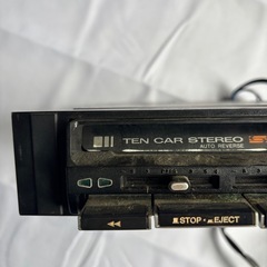【引き取り希望】富士通テン カーステレオ SP-550-2（カセットデッキ／ジャンク品）の画像