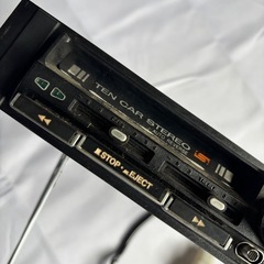 【引き取り希望】富士通テン カーステレオ SP-550-2（カセットデッキ／ジャンク品）の画像