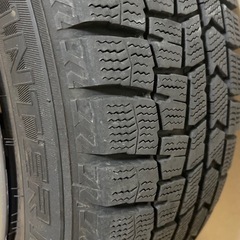 キューブz12純正ホイールホイールカバー付き1本の画像