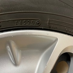 キューブz12純正ホイールホイールカバー付き1本の画像