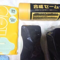 新品　未使用品　説明DVD　メンテナンスクリーナー　拭き取りクロス　合成セーム　スポンジ　写真の品がすべてですの画像