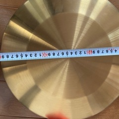   値下げ:銅羅 楽器 タムタム ゴング 打楽器の画像