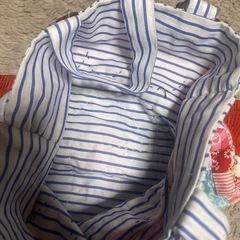 ハンドメイドの小さな手提げの画像