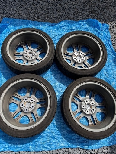 スズキ 17インチ ホイールセット コンチネンタル スズキ 17インチ