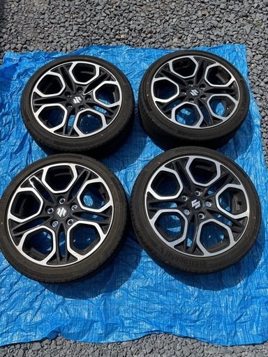 中古タイヤ195/45R17　LANDSAIL　2本セット　スイフトスポーツ等 Yahoo!オークション -「195／45r17 スイフト」の落札相場・落札価格