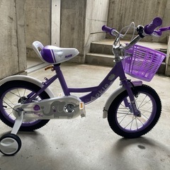 値下げ中❗️子供用　自転車　中古の画像