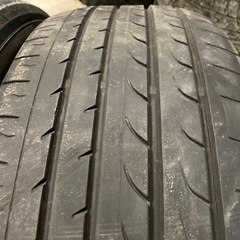 YOKOHAMA 225/55R19 4本 夏タイヤ中古 6-7分山 ハリアーRAV4エクストレイルなどにの画像