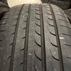 YOKOHAMA 225/55R19 4本 夏タイヤ中古 6-7分山 ハリアーRAV4エクストレイルなどにの画像