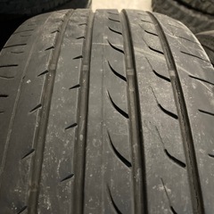 YOKOHAMA 225/55R19 4本 夏タイヤ中古 6-7分山 ハリアーRAV4エクストレイルなどにの画像