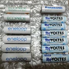 ニッケル水素 充電式単三型乾電池 13本