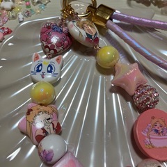 セーラームーン🌙ストラップ🌸の画像