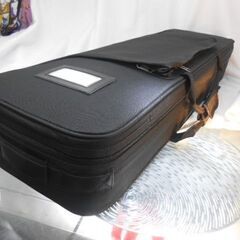 新品未使用　8.800円　沖縄三線専用　網棚付きR本格セミハードケース黒の画像