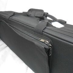 新品未使用　8.800円　沖縄三線専用　網棚付きR本格セミハードケース黒の画像