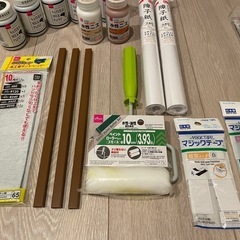 【譲り先決定】DIY工具セット　塗料　工作の画像