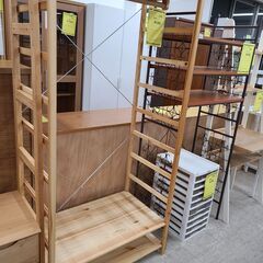 J9286　MUJI　無印良品　パイン材ユニットシェルフ　クリー...