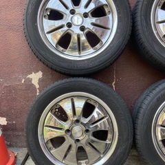 WORK ユーロラインX ヨコハマブルーアース185/55/15の画像