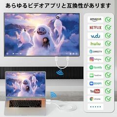 ワイヤレスhdmi 送受信機 hdmi 無線 信号転送 1080P/30Mの画像