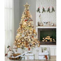 豪華⭐️クリスマスツリー 150cm 雪化粧 クリスマスツリーセット 豪華⭐️クリスマスツリー 150cm 雪化粧 クリスマスツリーセット