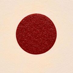 原点に挑む『太陽』●がんどうあつし油絵画F4号額縁付●作者直接自作保証日の丸日本の画像