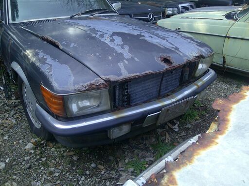 メルセデス―ベンツ107-560SLリサイクル丸ごと一台部品販売 メルセデス―ベンツ107-560SLリサイクル丸ごと一台部品販売
