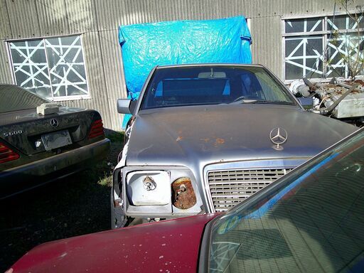 Mベンツ124-500Eポルシエライン-リサイクルボデーワーク販売