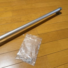 ステンレス巻きパイプハンガーパイプ止め金具ネジフックハンガー掛けパイプ物干し竿の画像