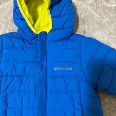 キッズ服　Colombia　ダウン　青の画像