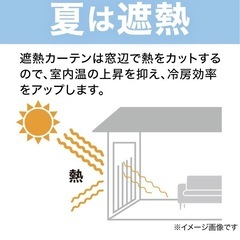 売却済★100×200【ニトリ】カーテン：大人気アルノーベージュ×レースカーテンセットの画像