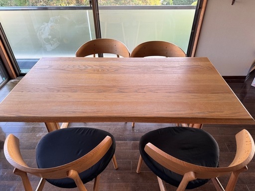 最終価格！85% off　ACTUS（アクタス）ダイニングセットLINK② 替えカバー付き