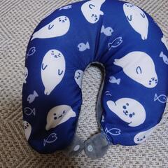 ビーズ　枕　クッション　首枕