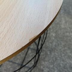 美品 ランドリー サイドテーブルの画像