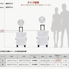 新品　軽量スーツケースの画像