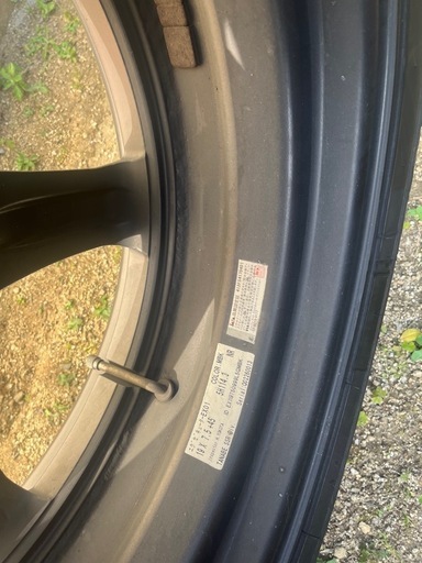 SSR エスエスアール　ホイール　4本セット　スタッドレスタイヤ付き　19インチ