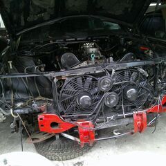 Mベンツ190E-V8パワーユニット塔載コンプリート車両オーダー制作受け付け中の画像