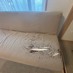 無印良品　2人がけソファの画像