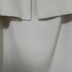 レディーススーツ13号　レース半袖　襟着脱可能　東京スタイル　クリーニング済みの画像