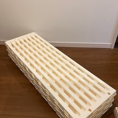 すのこベッド