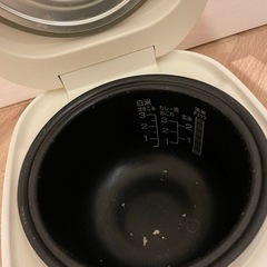 無印良品 炊飯器 3合 MJ-RC3Aの画像