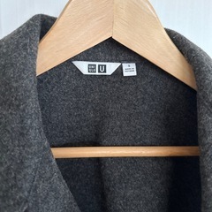 フリースジャージーオーバーシャツ　ユニクロの画像