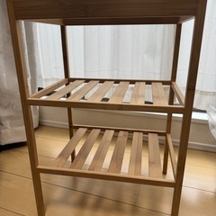 IKEA ガラスサイドテーブル