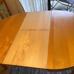 もうすぐ締切！IKEA伸長式丸テーブル (muku) 多摩のテーブル