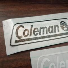Coleman コールマンのカッティングステッカー3枚の画像