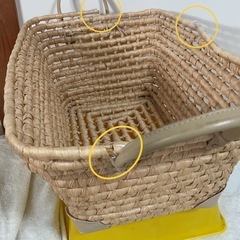 ☺️収納カゴ  収納BOX  バスケット  35✖️50✖️h23cmの画像