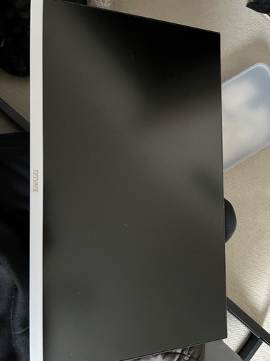 ゲーミングモニター ホワイト 75hz 箱無し 足なし