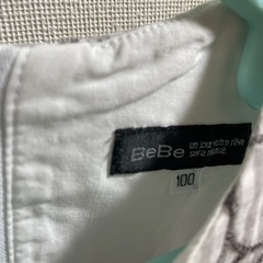 BeBe100cmワンピースの画像