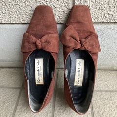 バックスキン❤︎ローヒール・パンプス